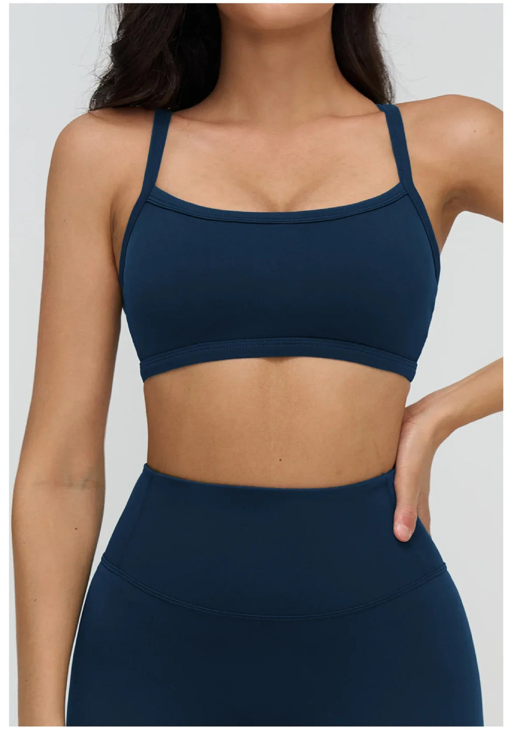 Beautiful Back Women Workout Bra Fitness Underwear Tights Yoga Vest High Strength Shockproof Gym Sports Top Push Up Chest Pad