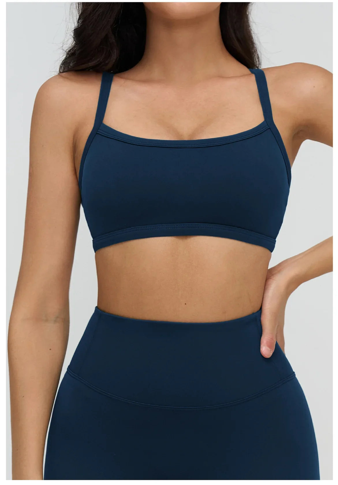 Beautiful Back Women Workout Bra Fitness Underwear Tights Yoga Vest High Strength Shockproof Gym Sports Top Push Up Chest Pad