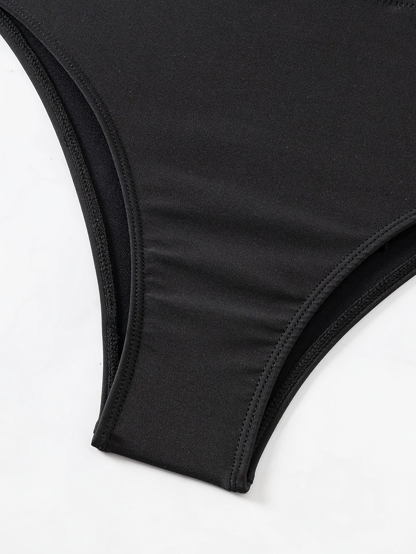 ZTVitality Sexy Black Bikini Set 2025 New Arrival Padded Bra Halter Bandage High Waist Swimsuit Women Swimwear Summer Beachwear