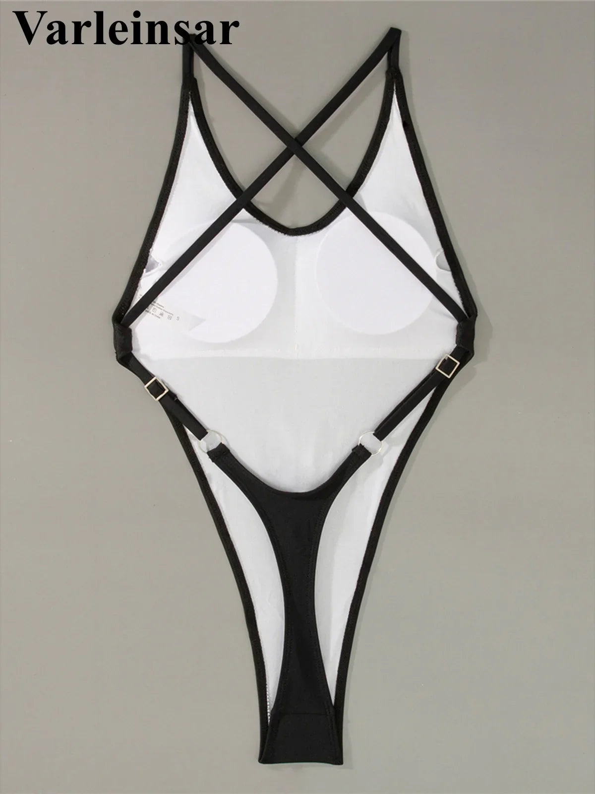 Extreme String Mini Micro Thong Cross Back Women Swimwear One Piece Swimsuit Female High Leg Cut Bather Bathing Suit Swim V7876