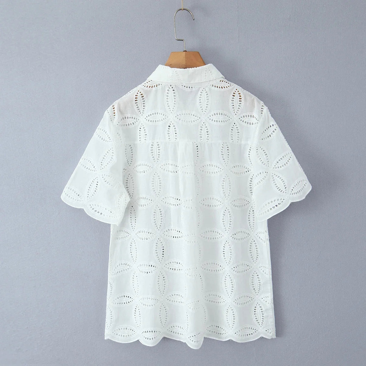 Foridol Summer Casual White Lace Dress Set for Women Hollow Out Embroidery Skirt Outfits 2 Pcs Loose Beach New Suit Skirt Set
