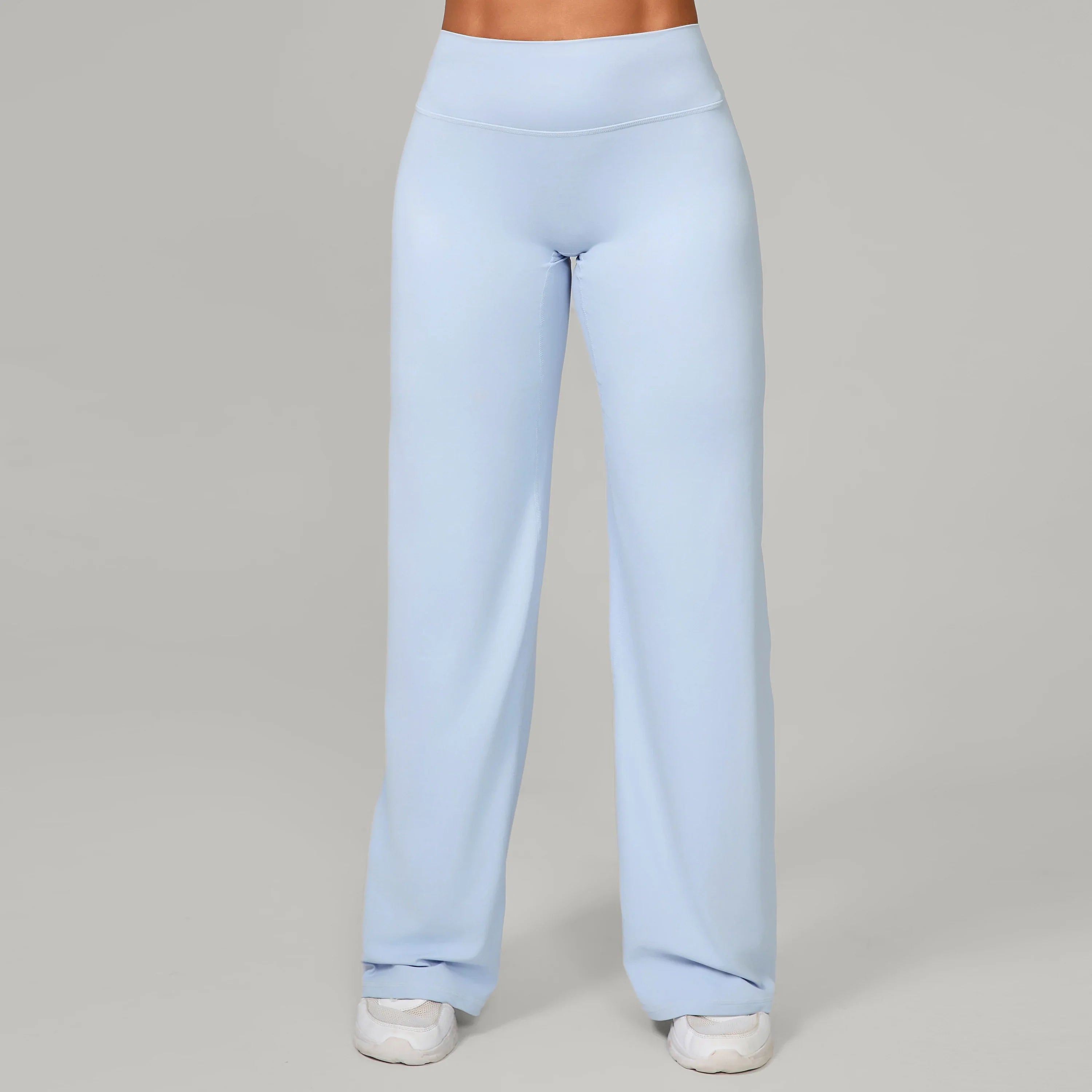 Women Straight Yoga Leg Bottoms Soft Stretchy Fabric Women's Yoga Pants GYM Sweat-Wicking Properties Running Sport Trousers