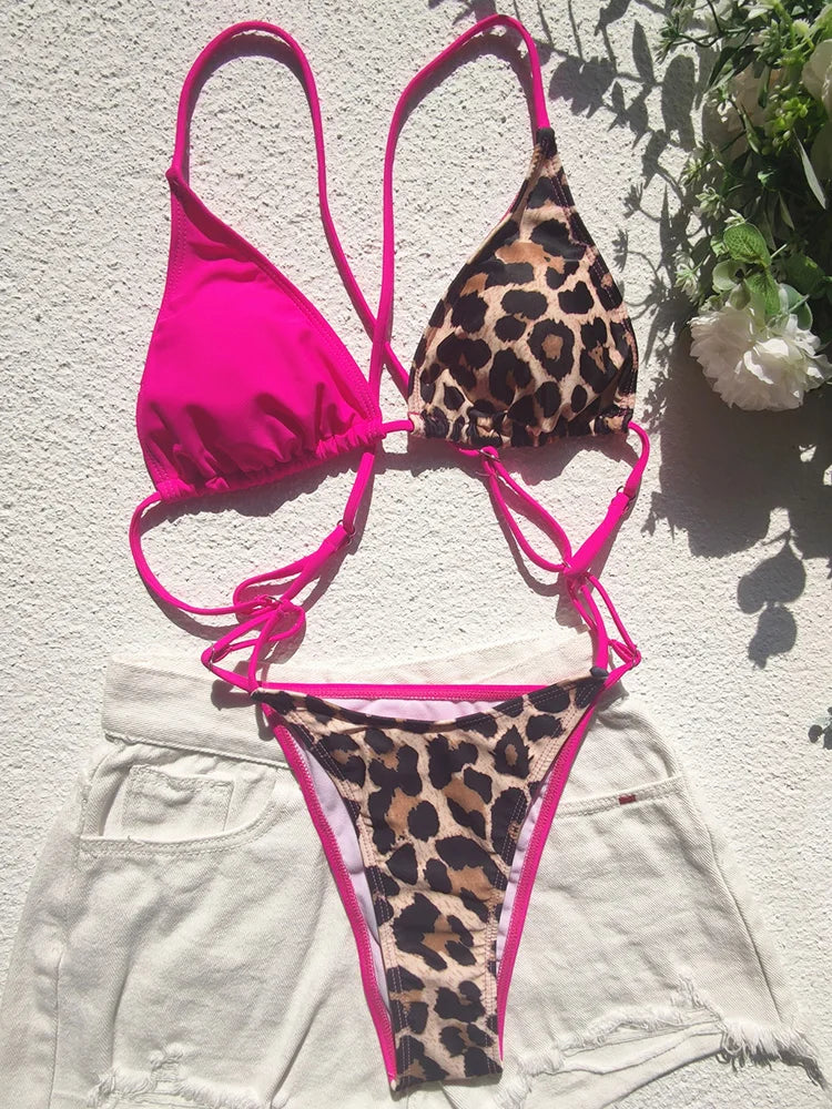 Extreme Mini One Piece Swimsuit Women G String Shiny Swimwear Female Micro Thong Monokini Bather Backless Bathing Suit Swim wear