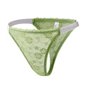 Womens Sexy Lace Thongs Breathable and Comfortable Stretch Elegant Plus Size Underwear Panties XL 2XL 3XL 4XL