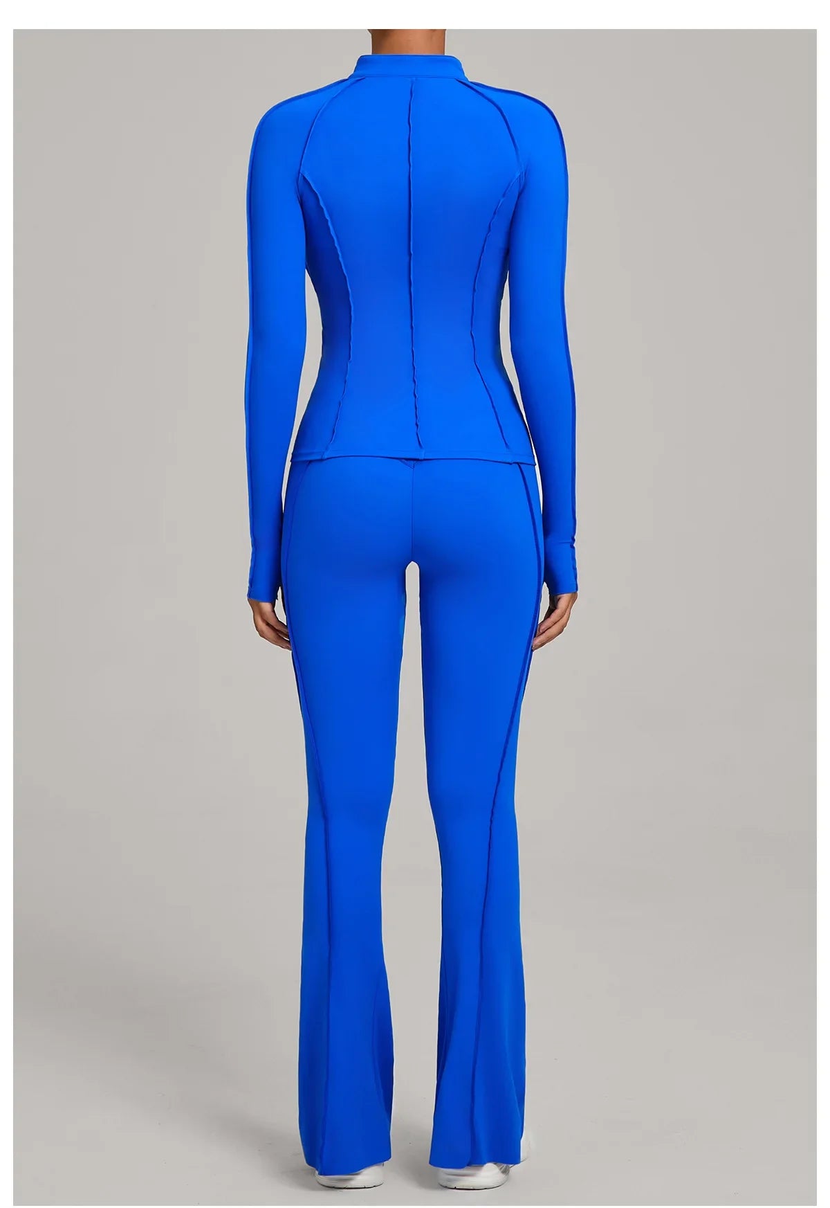 Women Tracksuit 2PCS Yoga Suit Sports Set Gym Set Running Outfits Workout Clothes Sports Long Sleeve Athletic Wear Yoga Clothing