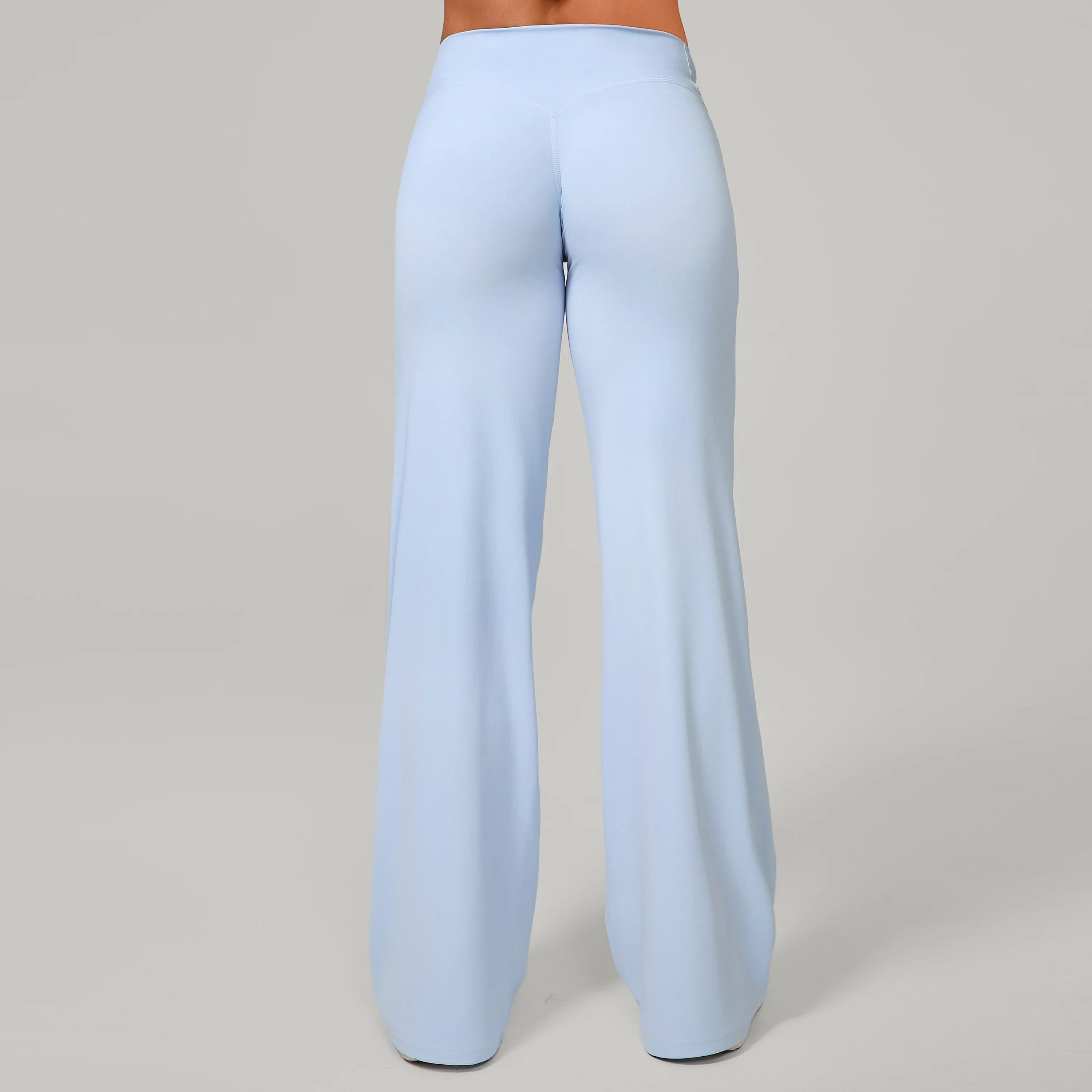 Women Straight Yoga Leg Bottoms Soft Stretchy Fabric Women's Yoga Pants GYM Sweat-Wicking Properties Running Sport Trousers