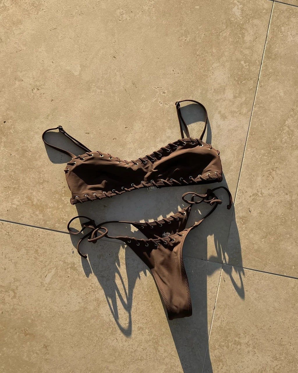 Micro Bikini Halter Swimsuit For Women 2026 Sexy Swimwear Brazilian Bikini Set Thong Biquini Swim Suits Solid Beachwear Female