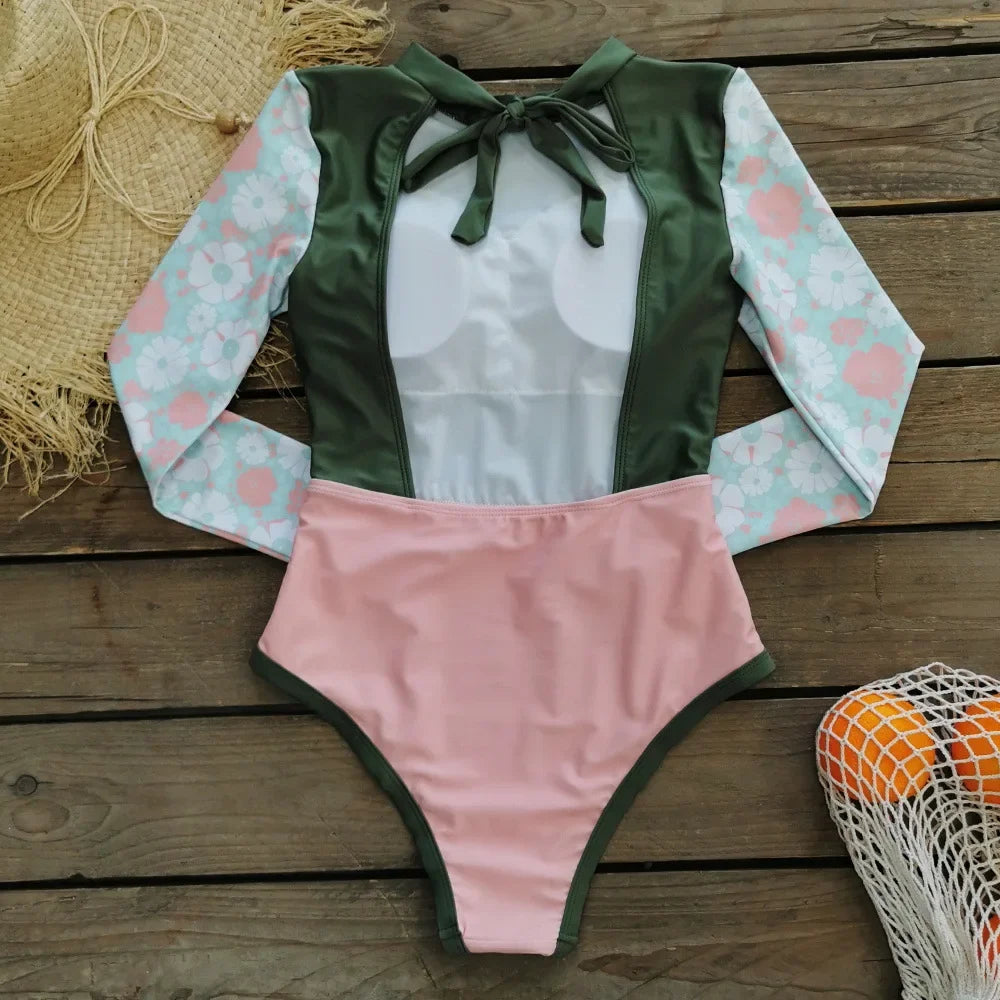 2024 Push Up One Piece Swimsuit Women Swimwear Sport Monokini Surfing Brazilian Ladies Bathing Suit Female Bodysuit Beachwear