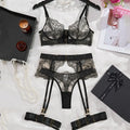 Two-piece Women's Set G-string Transparent Underwear Lolita Romantic Lingeries Set Sexy Bra and Panties Sets Lingerie for Woman