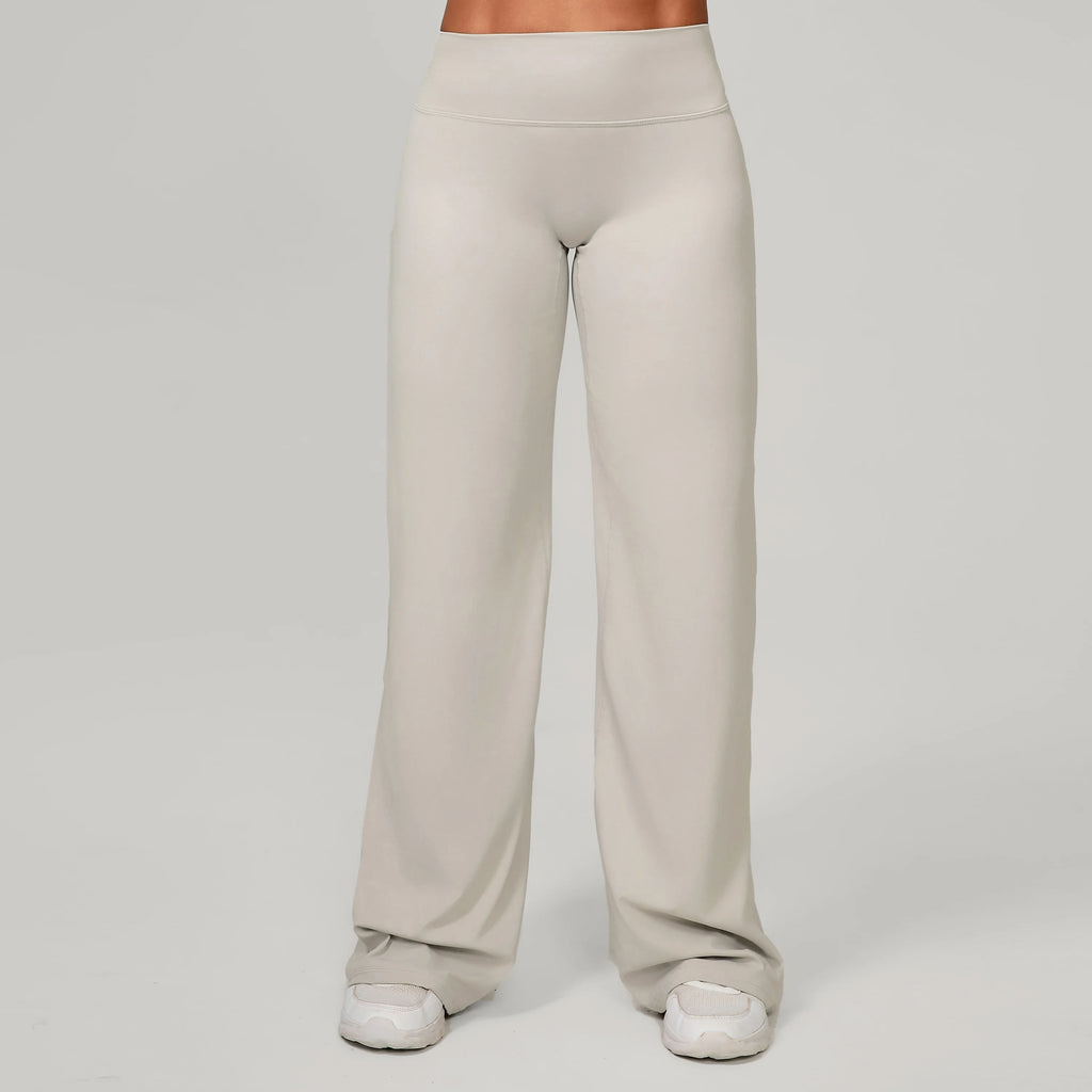 Women Straight Yoga Leg Bottoms Soft Stretchy Fabric Women's Yoga Pants GYM Sweat-Wicking Properties Running Sport Trousers
