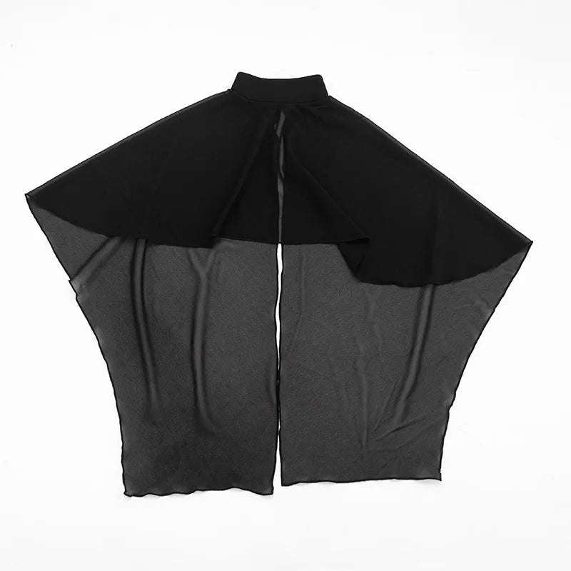 FDYOUI Woman Black Corset with Cover-ups 2-piece Sets Chic Sexy Hollow Out Evening Party Tops Female Blouses Shirts High Street