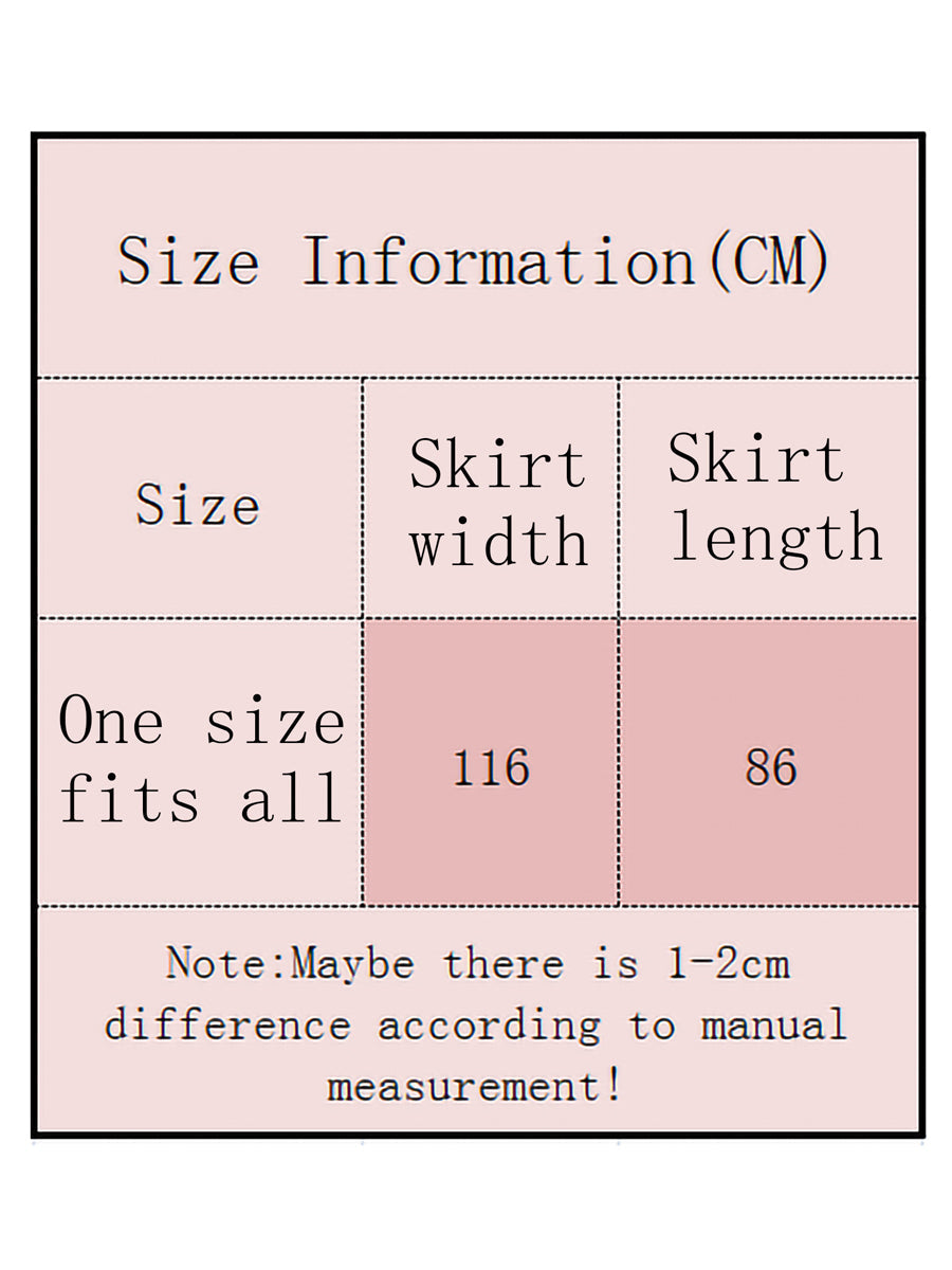 Women Chiffon Bikini Cover-ups See Through Ruffle Beach Long Skirts Summer Holiday Beach Sun Protection Shawl