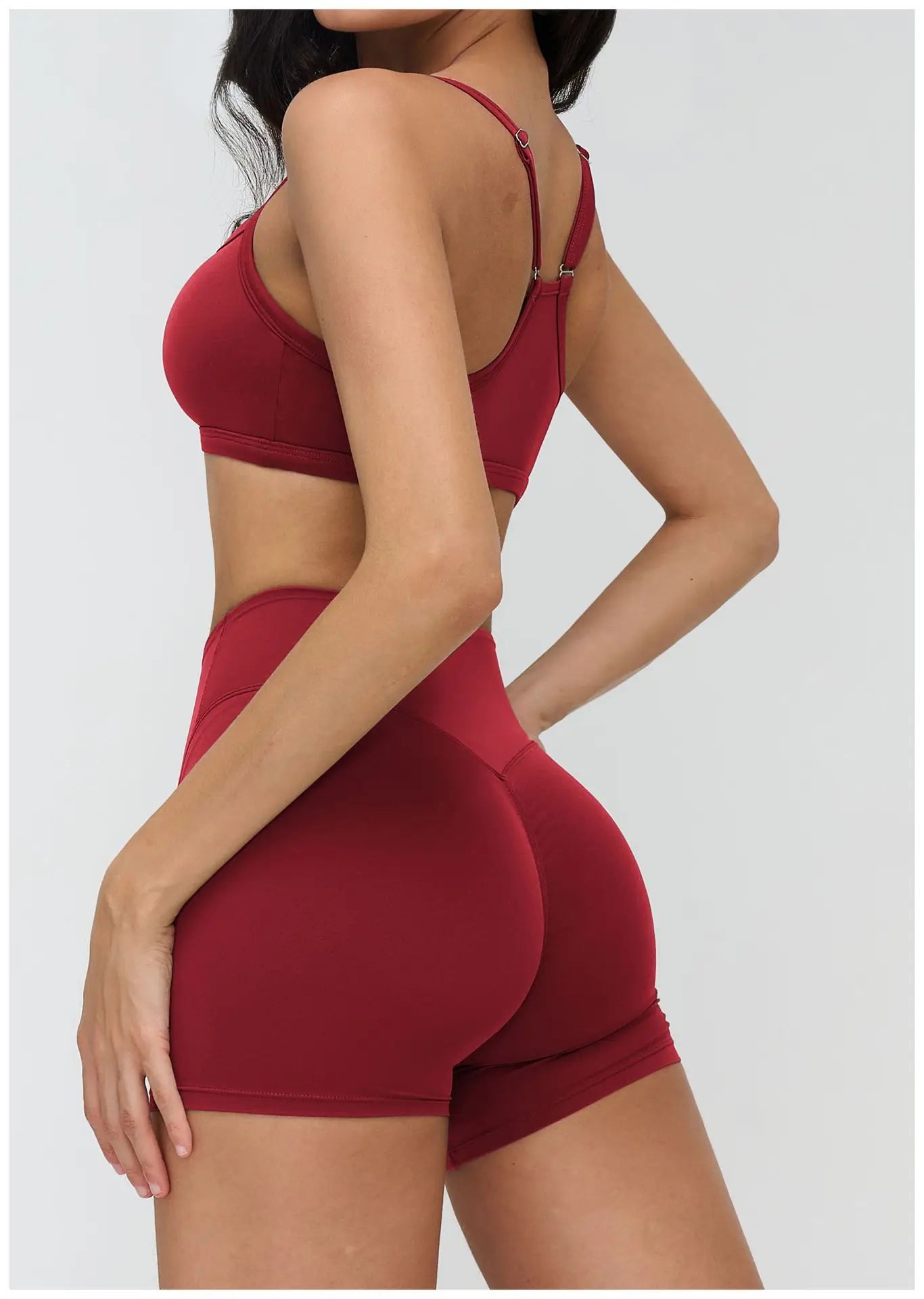 Beautiful Back Women Workout Bra Fitness Underwear Tights Yoga Vest High Strength Shockproof Gym Sports Top Push Up Chest Pad