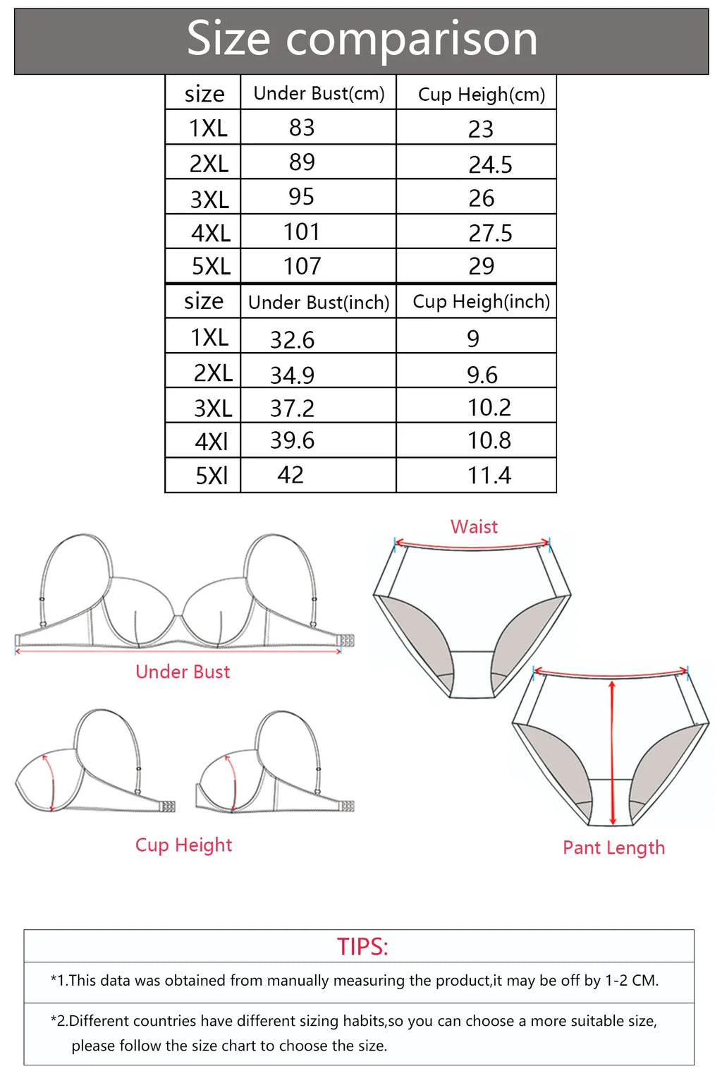 Plus Size sexy fashion Lingerie wire-free Front Closure Full Bust Support Bra black Large underwear sizes 1XL-5XL MR3527