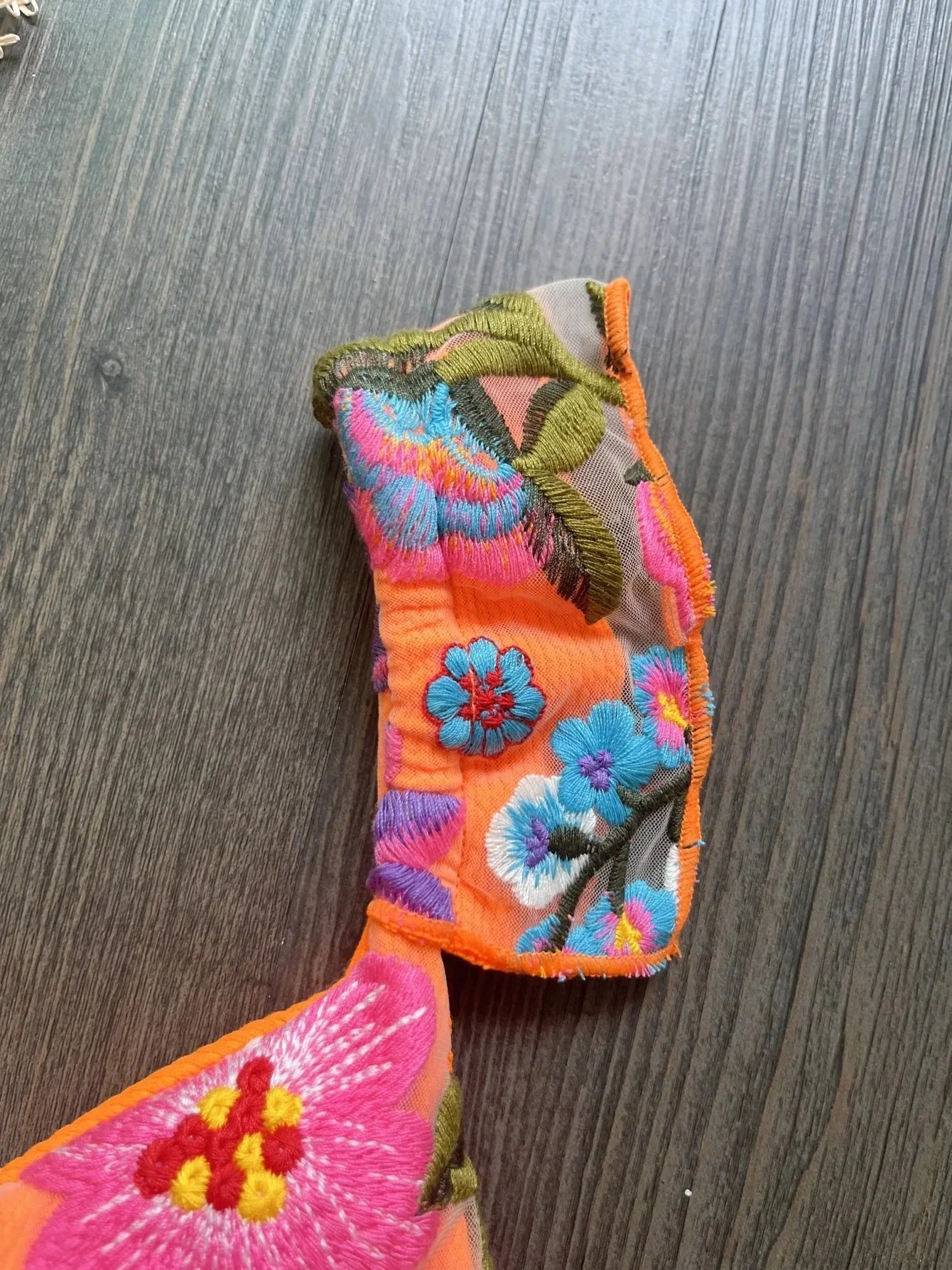 RUOTONSEPT 2024 New Sexy Handmade Embroidery Bikini Set Women's Swimsuit Triangle Swimwear Bathing Suit Brazilian Biquinis