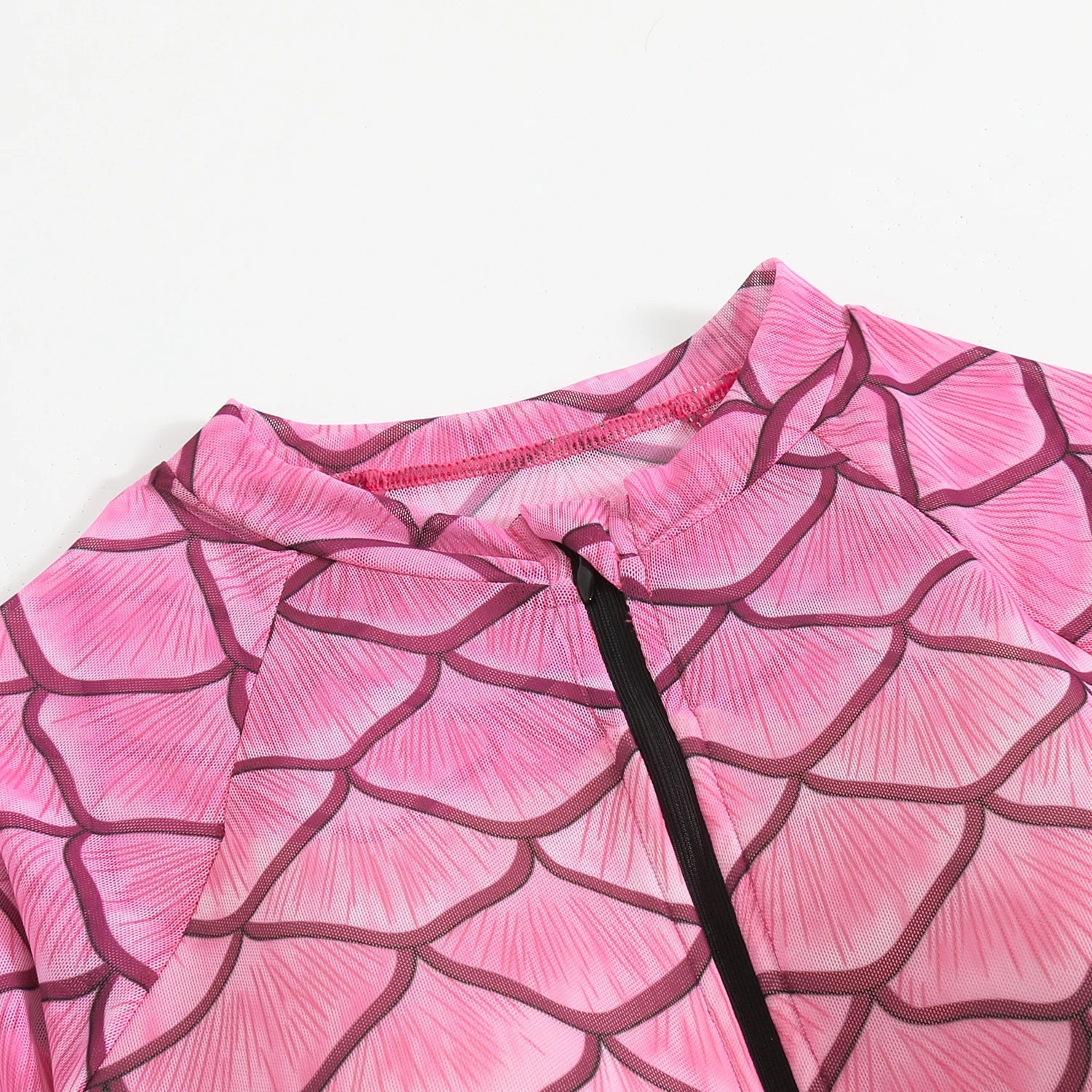 2025 New Sexy Print One Piece Swimsuit Women Swimwear Monokini Long Sleeve Bathing Suit Female Bodysuit Surfing Swim Wear Beach