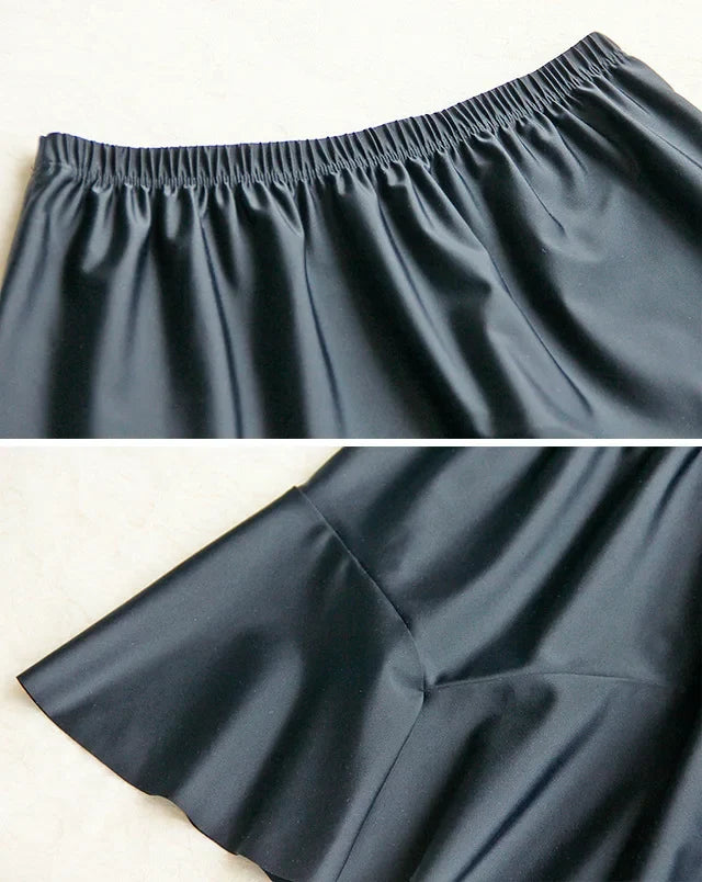 Swimsuit women's new Xia one shoulder camisole swimsuit ins conservative cover belly slimming split skirt swimsuit