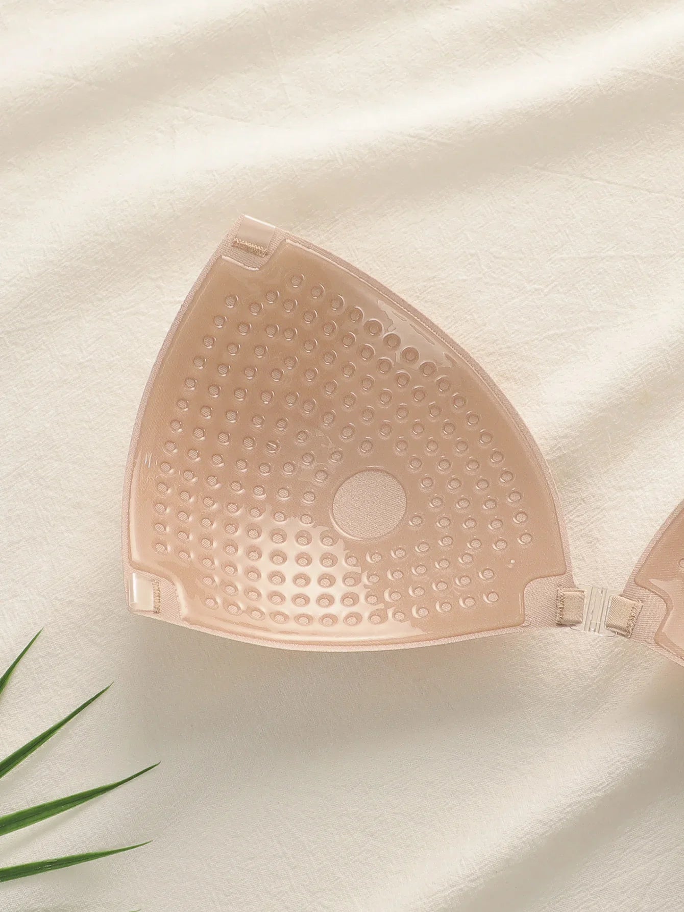 Invisible underwear seamless beauty back and chest patches front button closure reusable women bra C2431