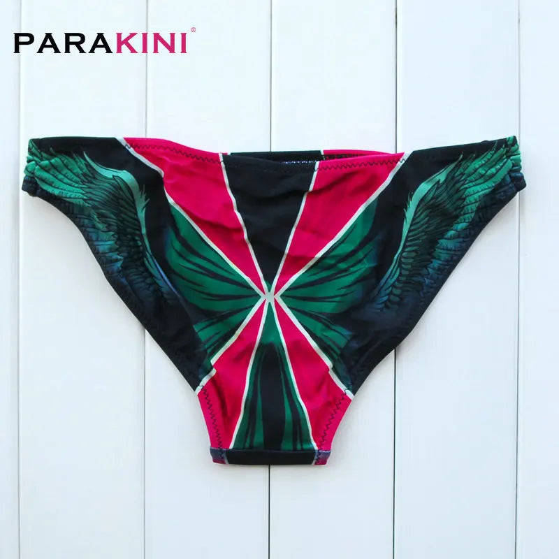 DEKA Women Printed Bikini Set Swimwear Brazilian Diamond  Halter Bandage Bathing Suit Push Up Swimsuit Biquini Summer Beachwear