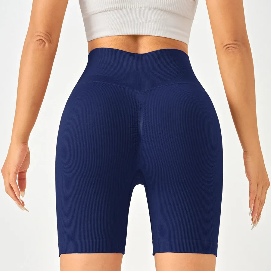 Women Sports Leggings Sportswear Woman Gym Legging Seamless Yoga Shorts w/Tummy Control Women's Shorts Fitness Female Clothing