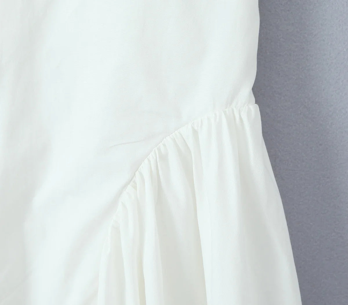 Foridol Summer Spring White Cotton Women's Dress Backless Halter Midi Party Dresses Elegant Vinatge A-line Vestidos 2025 New In
