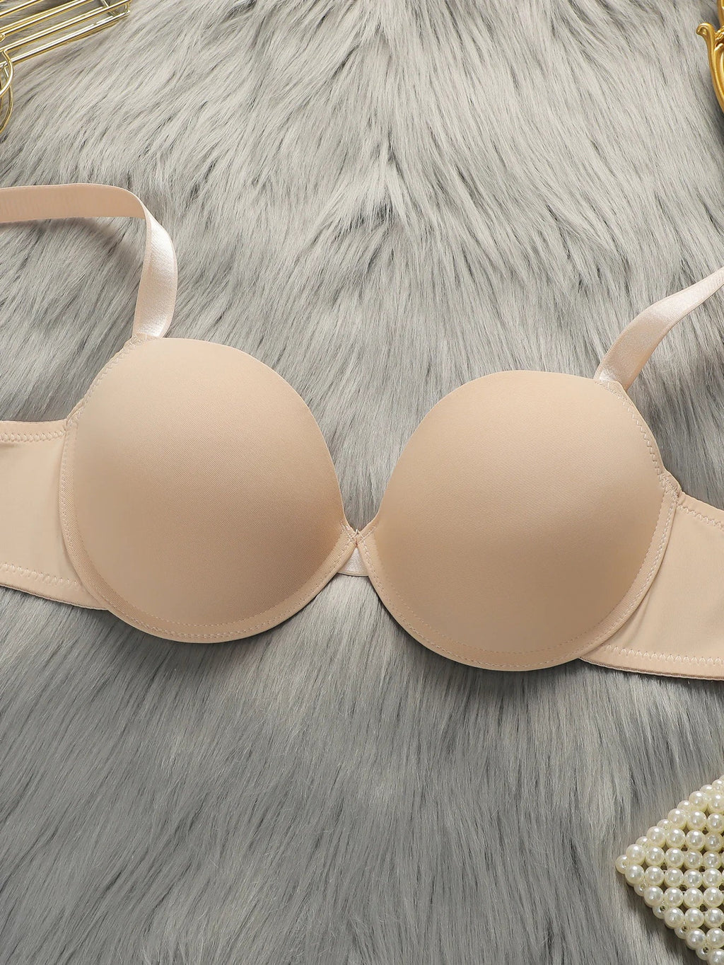 Suitable for small breasts thickening brassiere Sexy Underwire Two Piece Push Up Bras Lingerie Set For Women B2051