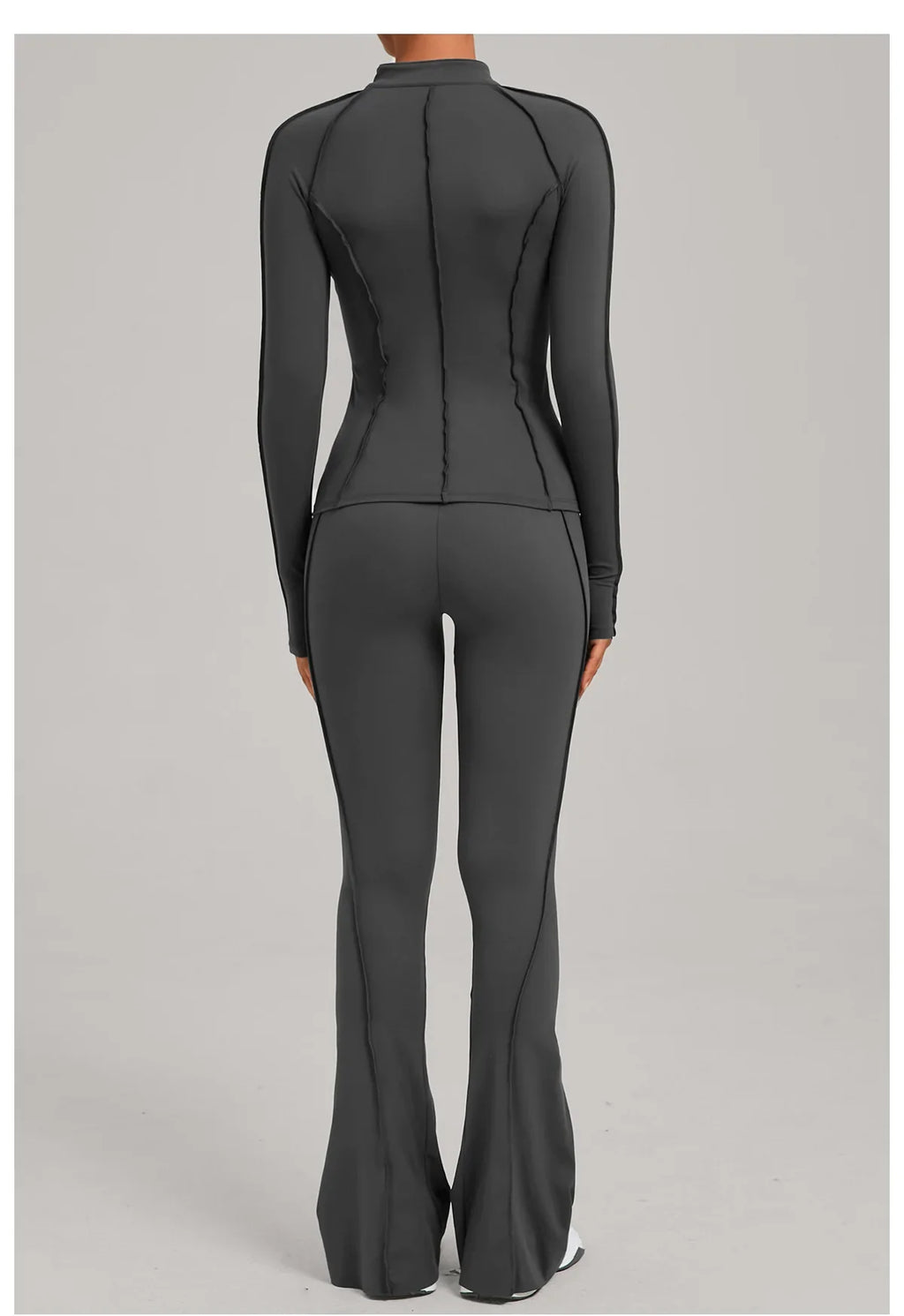 Women Tracksuit 2PCS Yoga Suit Sports Set Gym Set Running Outfits Workout Clothes Sports Long Sleeve Athletic Wear Yoga Clothing