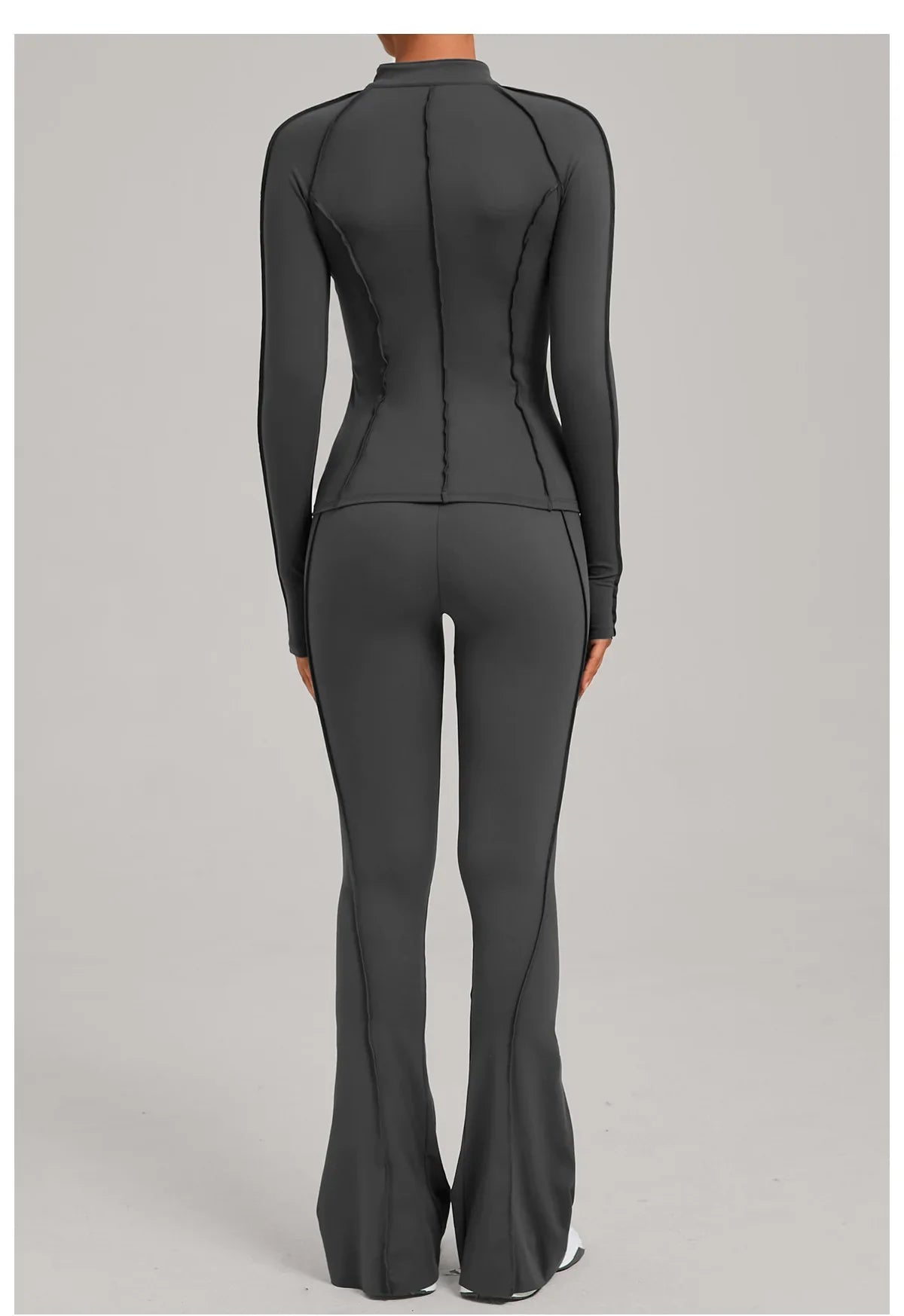 Women Tracksuit 2PCS Yoga Suit Sports Set Gym Set Running Outfits Workout Clothes Sports Long Sleeve Athletic Wear Yoga Clothing