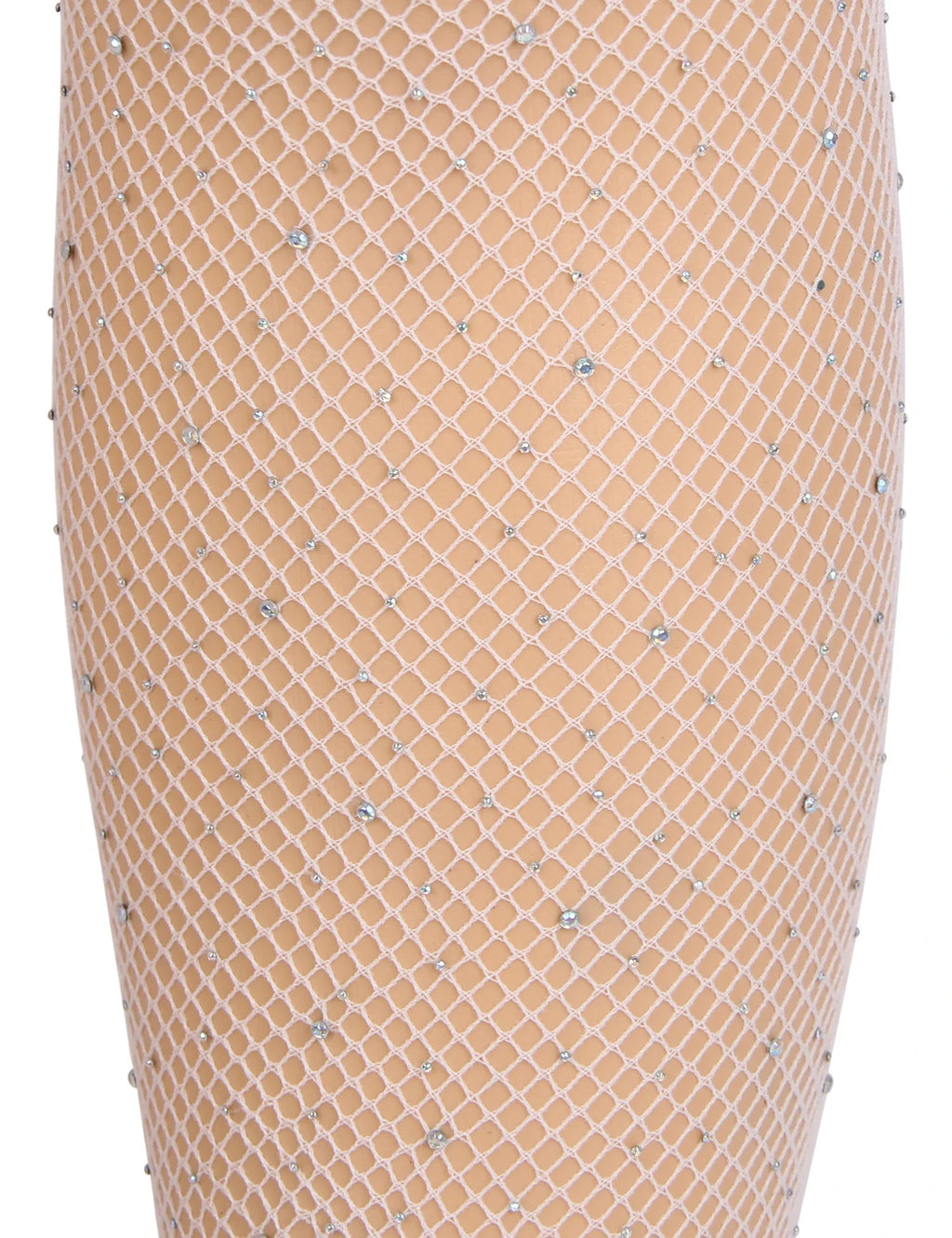 5XL White Stockings for Women Sexy Lace Shiny Rhinestone Small Fishnet Double Anti-Slip Silicone Tights Hot Thigh High Stockings