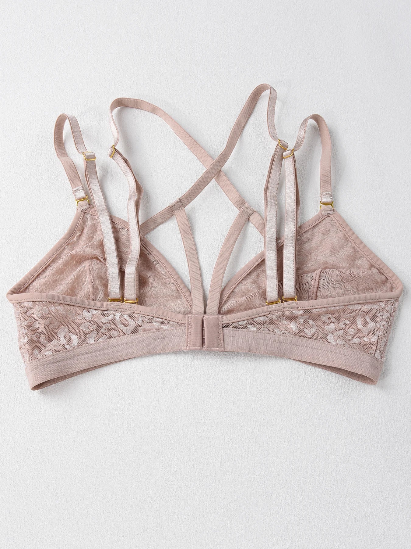 Sexy Leopard Print Jacquard Mesh Bra Ultra-Thin Comfortable Underwear No Padding Lingerie Bra Sexy Unlined Bralette