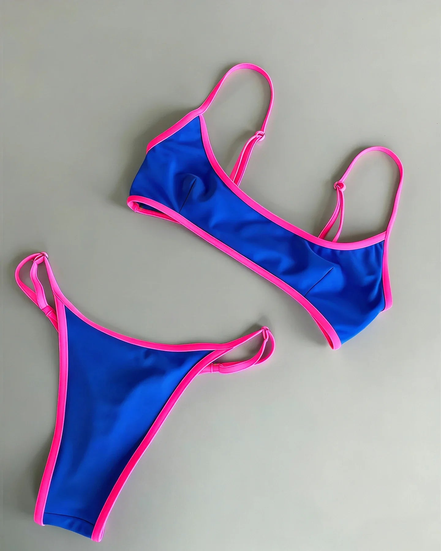 Sexy Micro Bikini 2026 Women Bandeau Padded Thong Swimsuit Female Cut Out Bathing Suit Swimwear Biquini swim