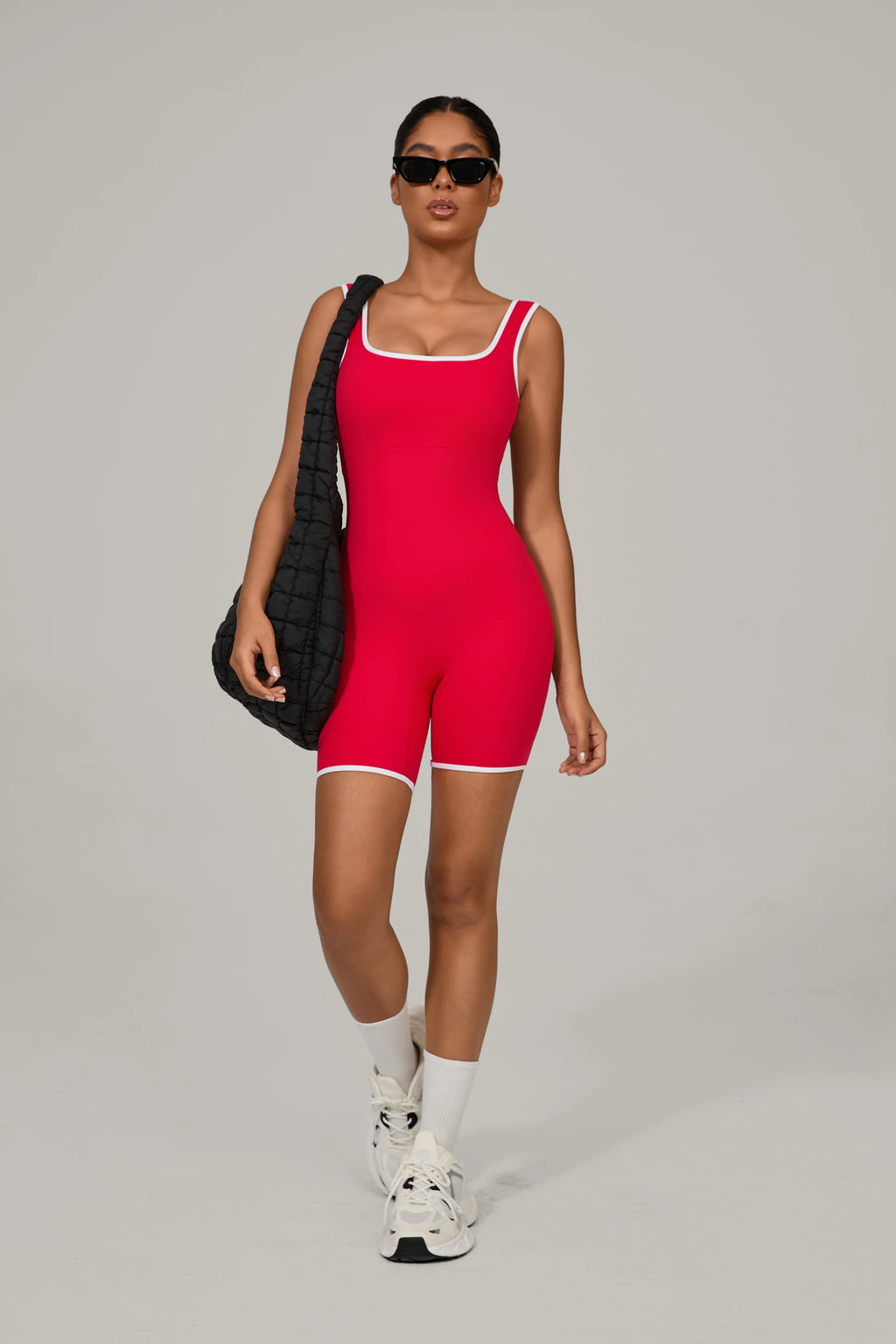 Women's Sports Jumpsuit Yoga Fitness Combination Lift Buttocks Bare Back High Elasticity Gym Sexy Sports Jumpsuit Gym Romper