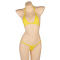 DEKA  Women Solid Transparent Micro Bikini Set Bandage Thong Underwear G-String Bra Mini Swimsuit Brazilian Swimwear Sleepwear