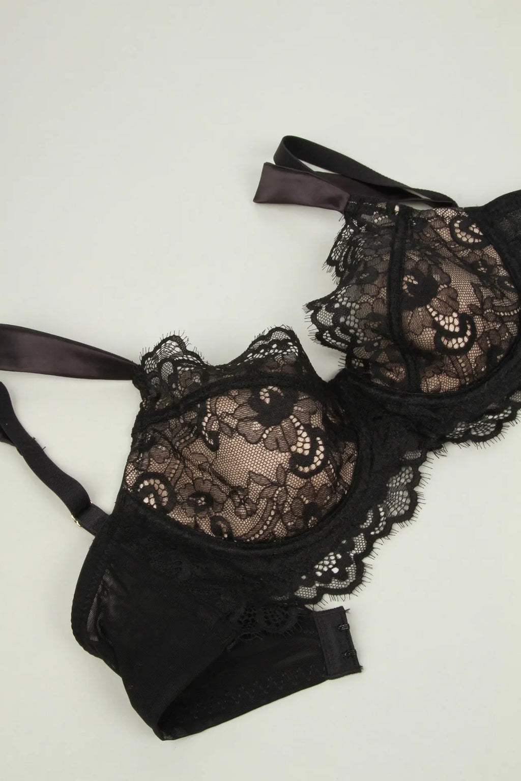 Französische Spitzen Büstenhalter Set Damen Sexy Tiefe V-Ausschnitt U-Rücken Große Oberweite Stützend Minimizer Sommer Neuheit