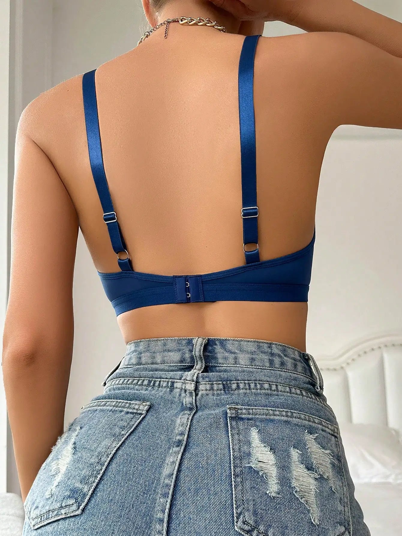 New Year essential lingerie with a great atmosphere Big red lace patchwork ultra-thin Push Up bra Wire Free women lingerie A1123