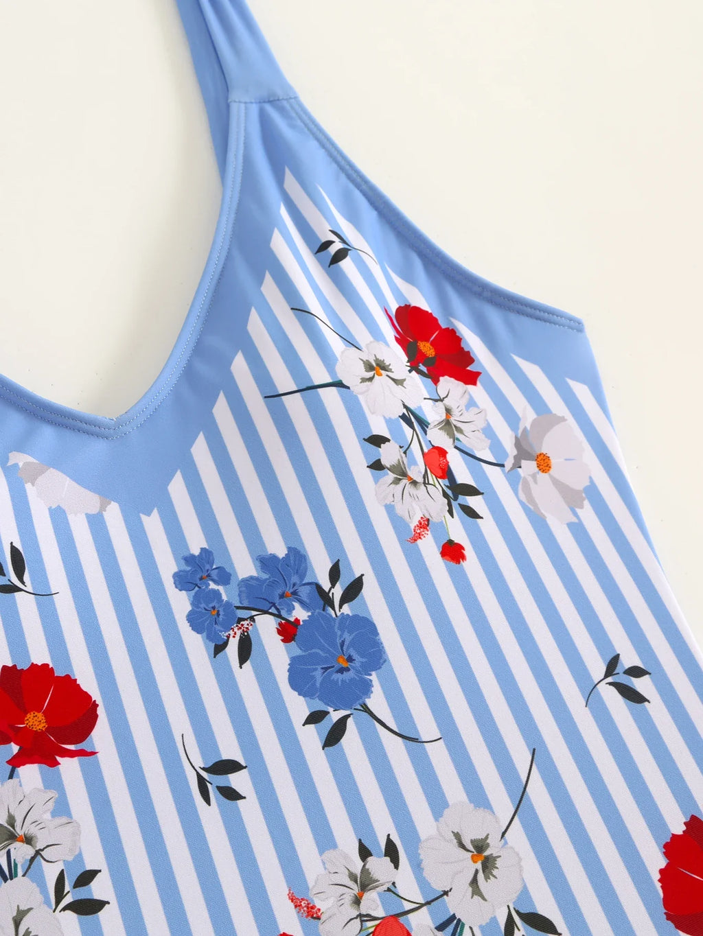 2026 Printed Strappy Swimsuit One Piece & Beach Dress Sexy Swimwear Women Bathing Swimming Swim Suit Female Padded Beachwear