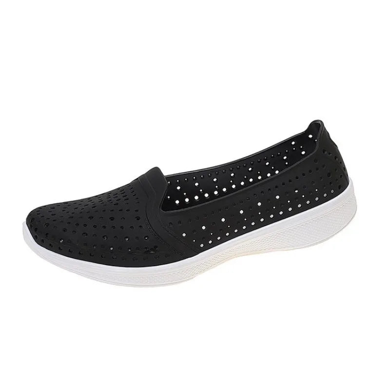Women's Summer Casual Sandals Women Plastic Beach Sandals Female Non-slip Flat slippers Soft Bottom Jelly Sandals