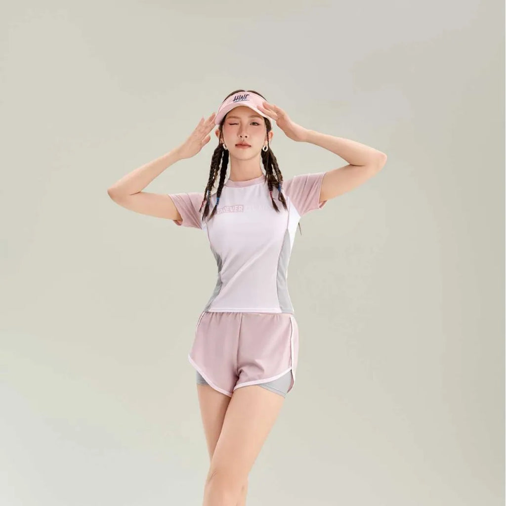 New Split Swimsuit for Women, Conservative and Slimming, Flat Leg Pants, Sports Beach Vacation, Hot Spring Swimsuit