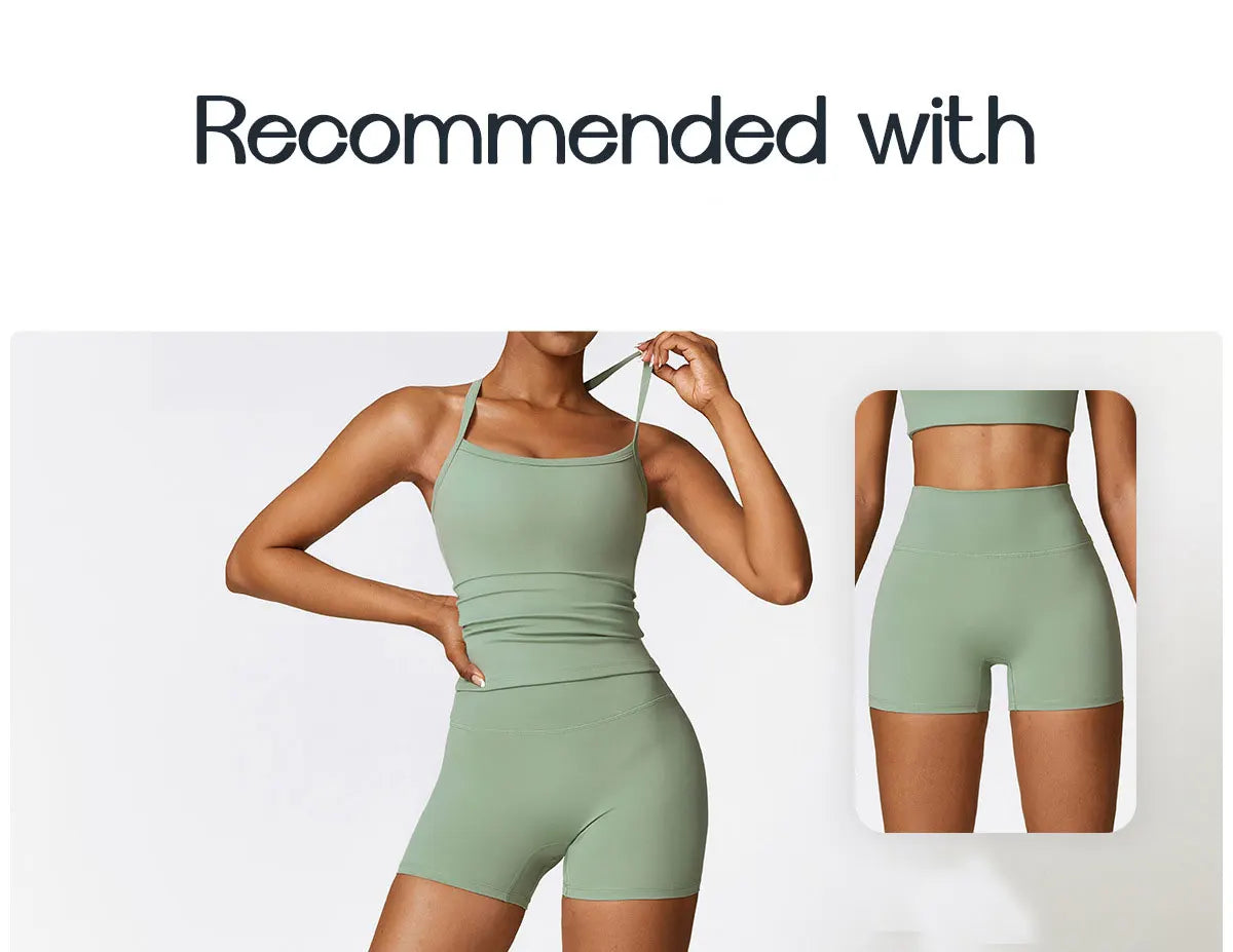 Strappy Sports Bra For Women Gym Workout Tops Sexy Yoga Bra Gather Fitness Push Up Training Running Female Sport Vest