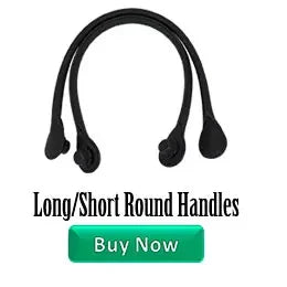 TANQU New Short PU Faux Leather Handle for Obag Colourful Handle for  Classic O Bag Women's Bags EVA Handbag