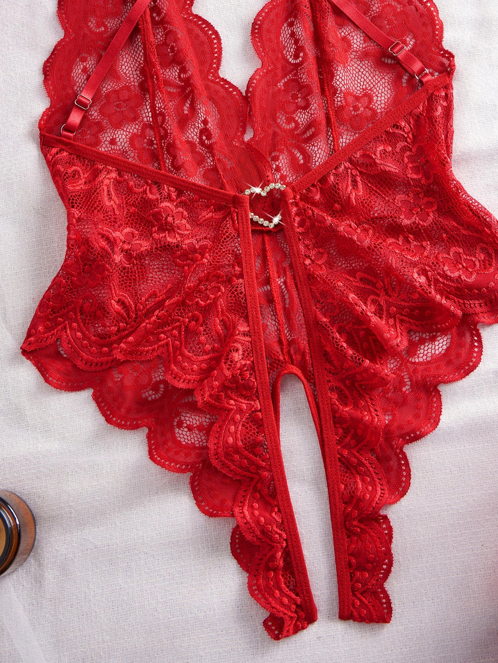 Women's Lace Bodysuit Comfortable Soft Stretch Fashion Casual One Piece Underwear Sleepwear