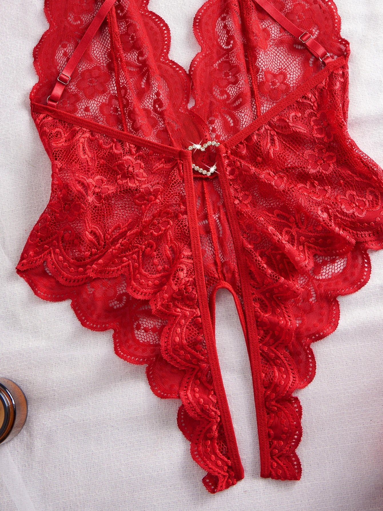 Women's Lace Bodysuit Comfortable Soft Stretch Fashion Casual One Piece Underwear Sleepwear