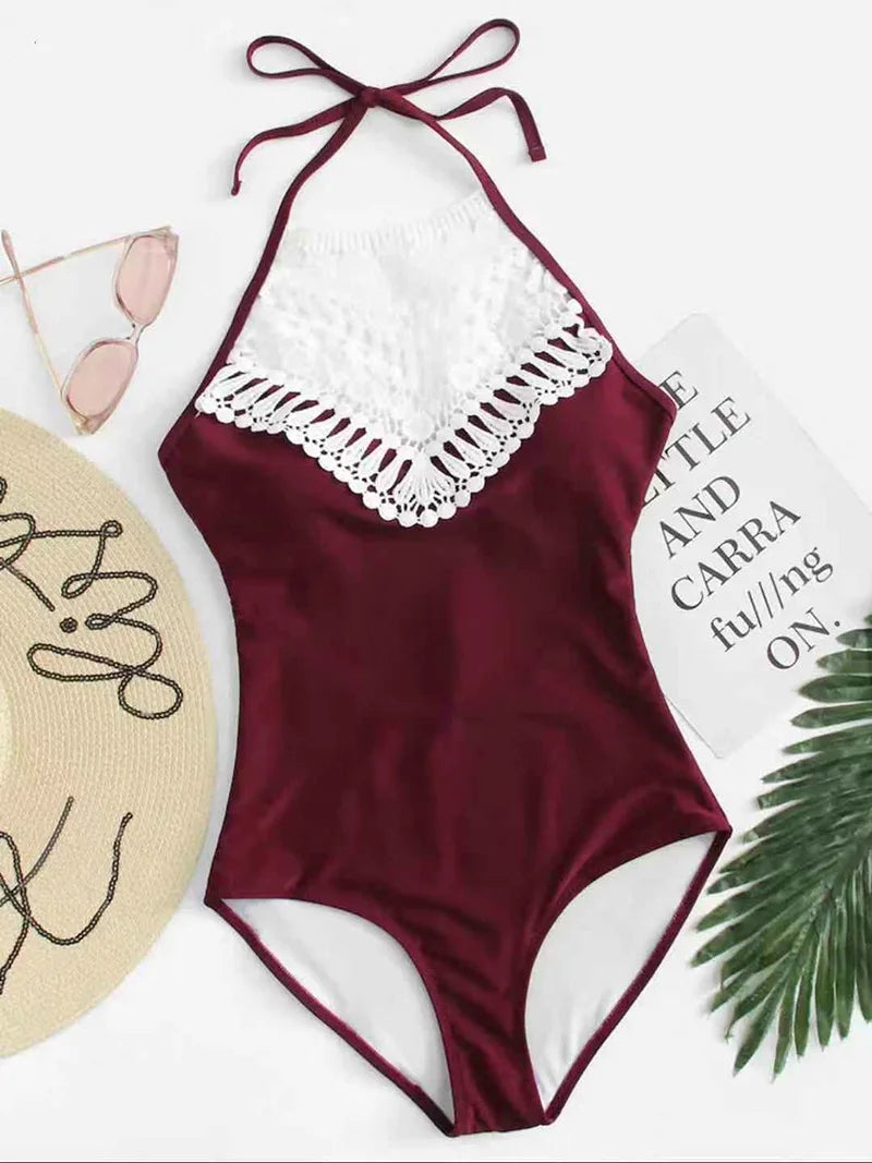 Swimsuit Women Sexy Pusg up Bikini Set 2022 summer Swimwear Biquinis Floral Lace Swim Wear Ladies swimsuits Cropped