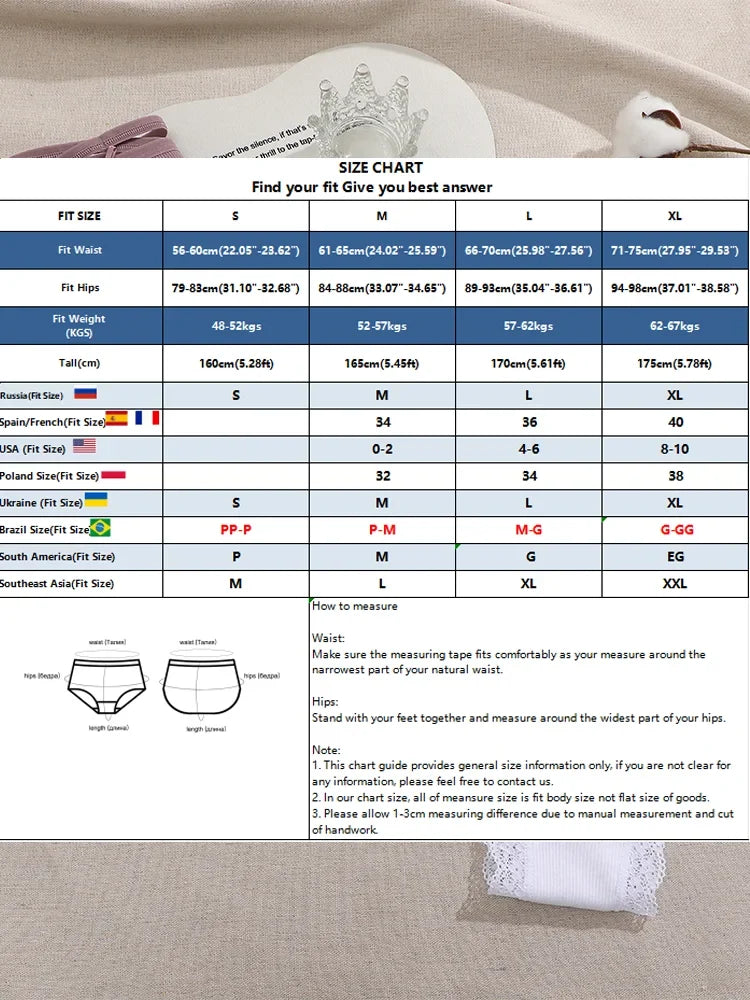 3Pcs Women Cotton Panties Seamless Hollow Sexy Design Unique Low Waist Women Panty Breathable Girl Underwear Soft Lingerie S-XL