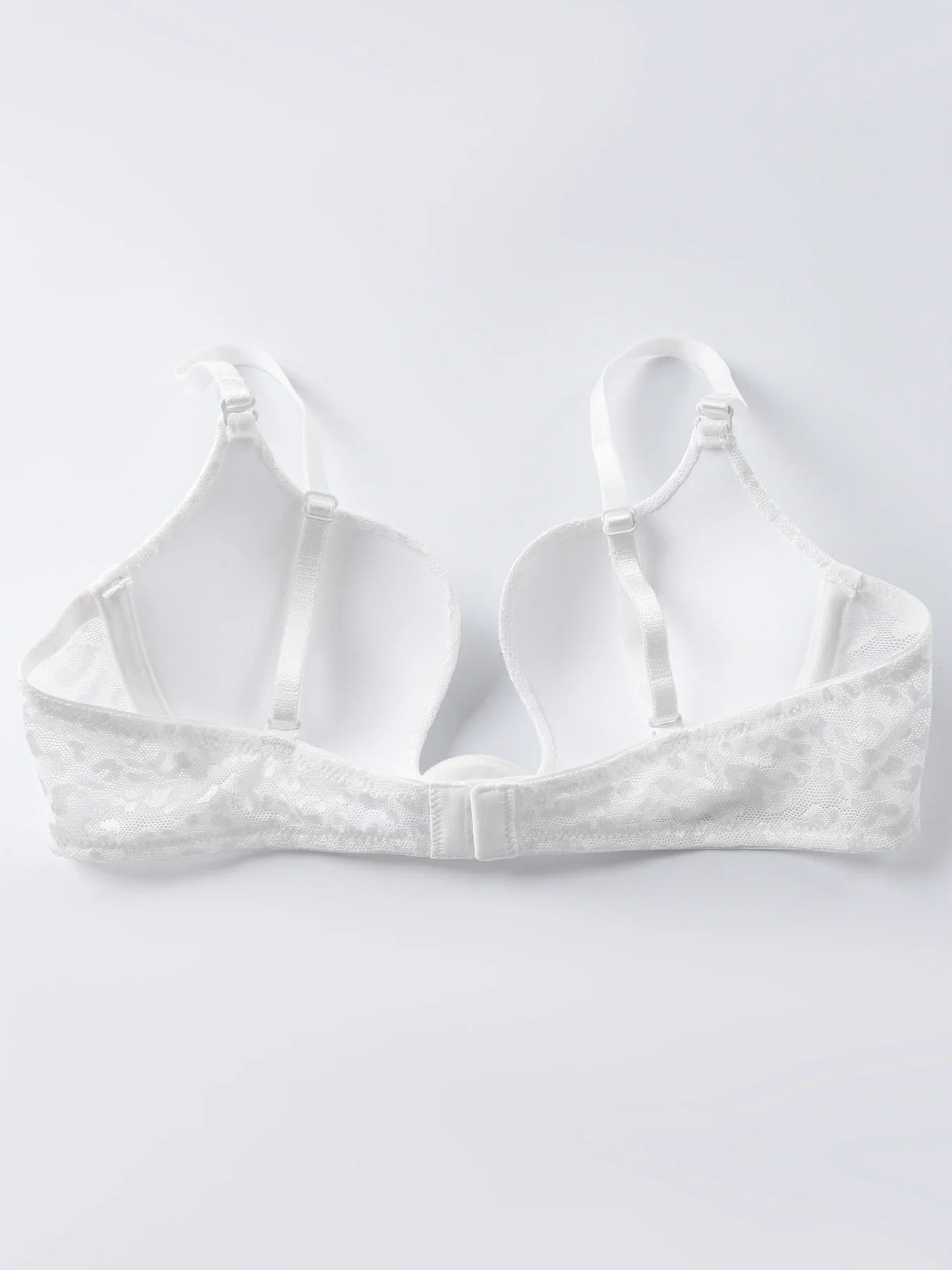 Plunge Deep V Bra Underwear Lace Push up Bra Sexy Lingerie Bralette Sexy Cleavage Bra with Underwire Lightly Padded Low Cut Bra