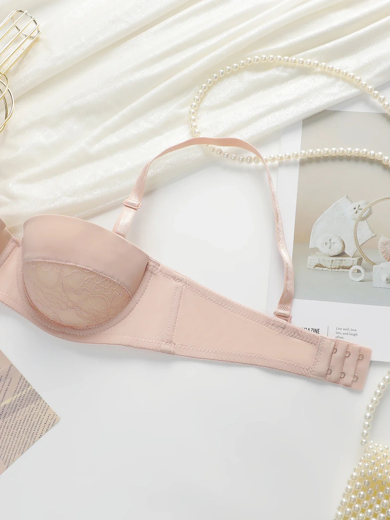 Sweet retro new Chinese style women's sexy bra with multiple colors Lace bra Pulling bra underwear B6086