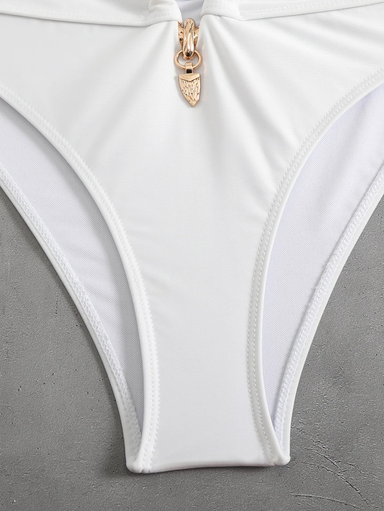 Halter Cut Out High Waist Bikini Female Swimsuit Women Bandeau Swimwear Two-pieces Bikini set Bather Bathing Suit Swim Beachwear