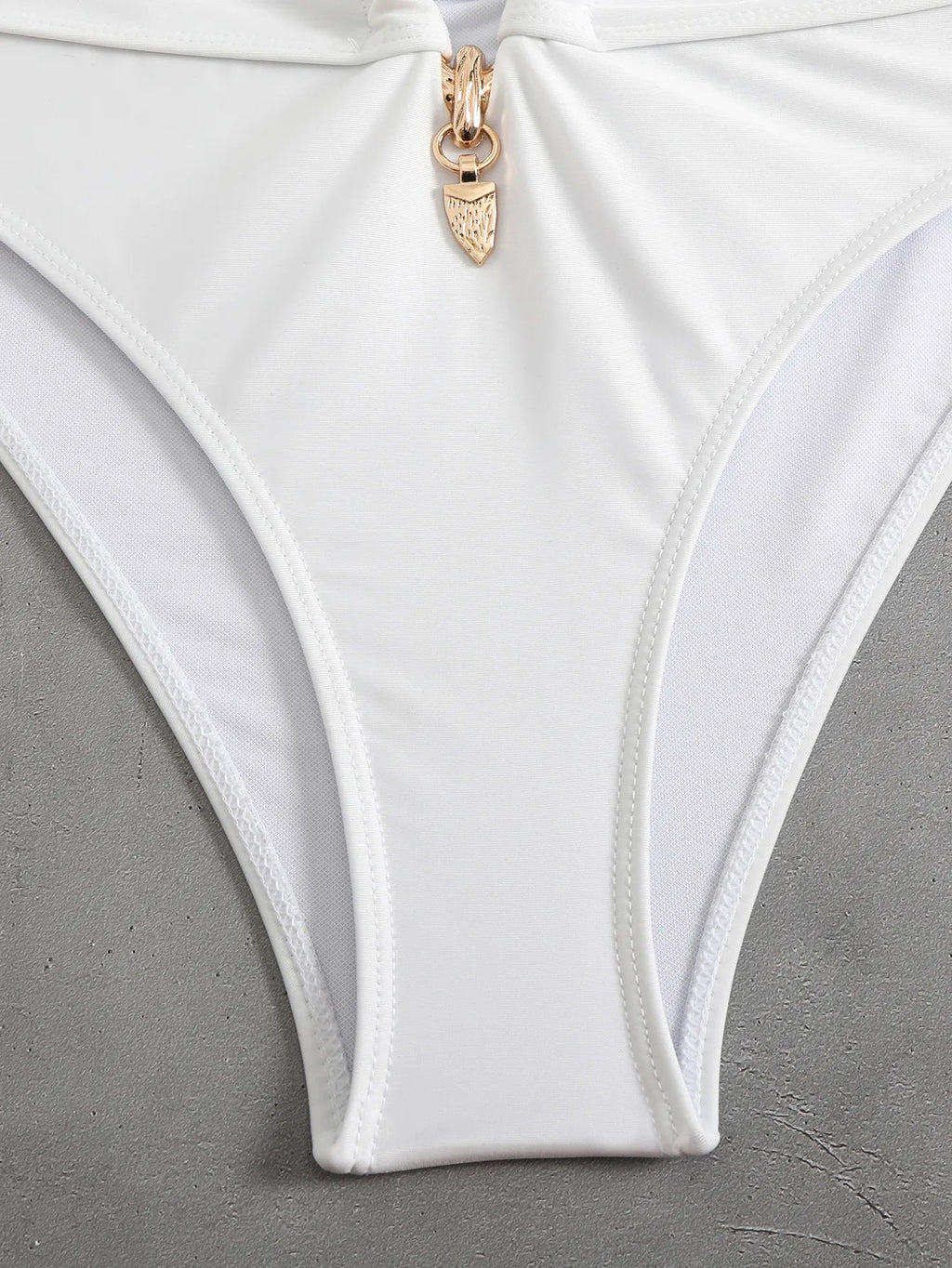Halter Cut Out High Waist Bikini Female Swimsuit Women Bandeau Swimwear Two-pieces Bikini set Bather Bathing Suit Swim Beachwear