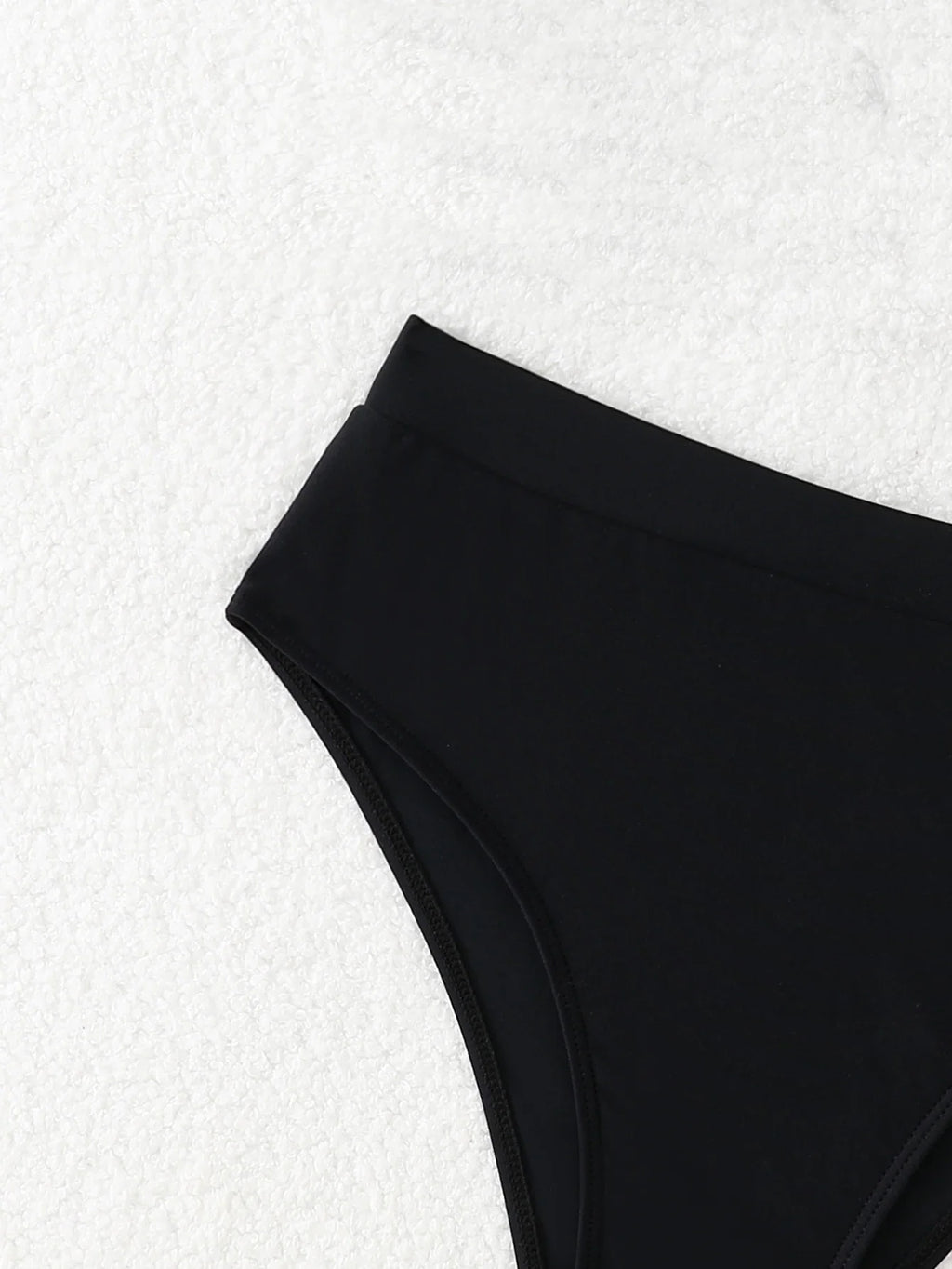 2026 High Waist Bikinis Women V-neck Swimwear Female Sexy Strappy Swimsuit Solid Bathers Bathing Swimming Swim Suit Beachwear