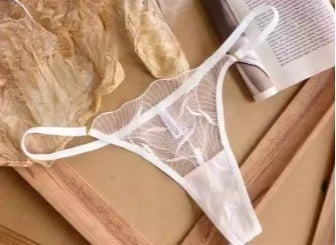New French Style Lingerie Set Front Fastening Bra Non Padded Ultra Thin Elegant Lace Comfortable Summer Wear Women S-XL MOYISU